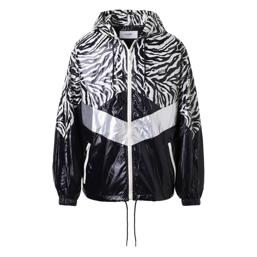 CELINE（セリーヌ） ジップアップジャケット フーデッドブルゾン