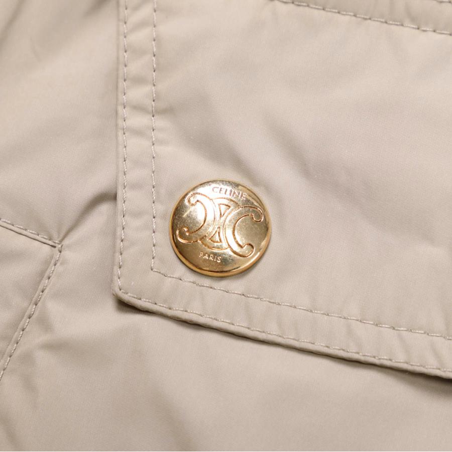 CELINE（セリーヌ） 中綿入り ハーフジップ プルオーバー CROPPED