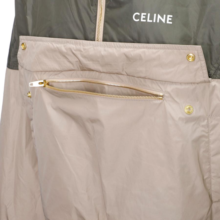 CELINE（セリーヌ） 中綿入り ハーフジップ プルオーバー CROPPED