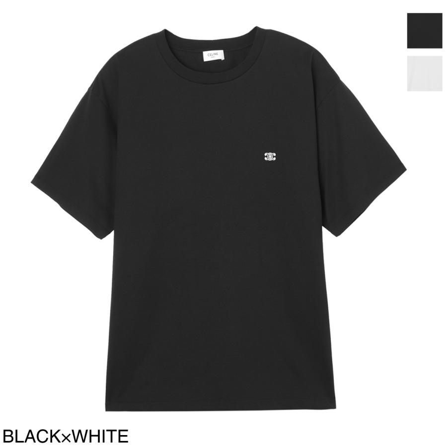 セリーヌ CELINE クルーネックTシャツ T-SHIRT LOOSE TRIOMPHE メンズ