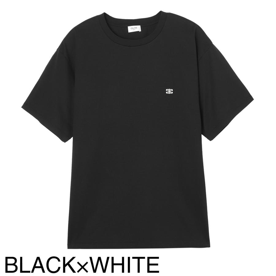 CELINE セリーヌ クルーネックTシャツ T-SHIRT LOOSE TRIOMPHE CELINE セリーヌ クルーネックTシャツ T-SHIRT LOOSE TRIOMPHE