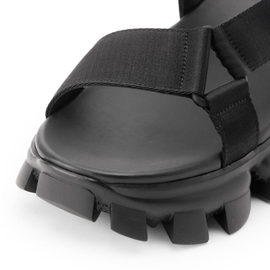 PRADA（プラダ） サンダル 大きいサイズあり ブラック メンズ 2x3056