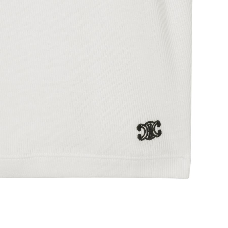 CELINE（セリーヌ） タンクトップ DEBARDEUR TRIOMPHE ブラック メンズ