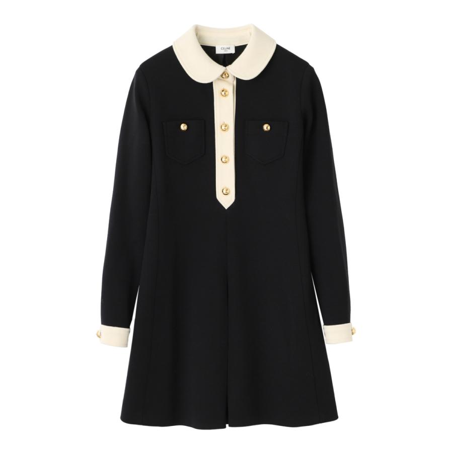 CELINE（セリーヌ） ミニワンピース ブラック レディース 2x49o-759y
