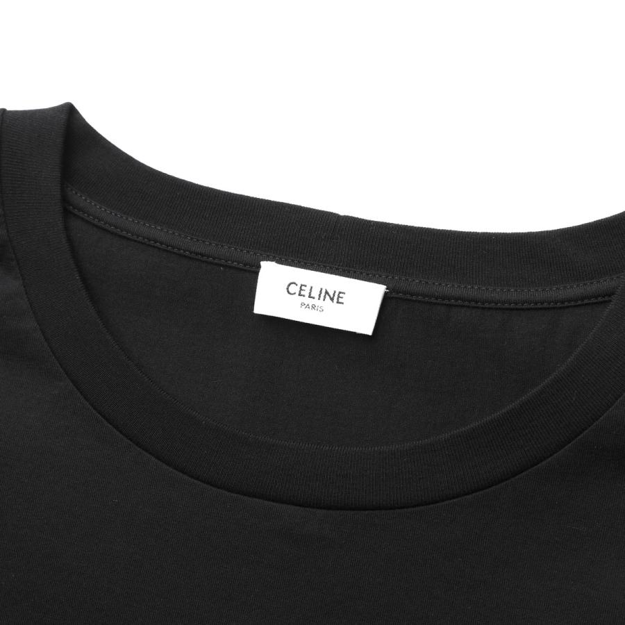 CELINE（セリーヌ） クルーネックTシャツ TORIOMPHE ブラック