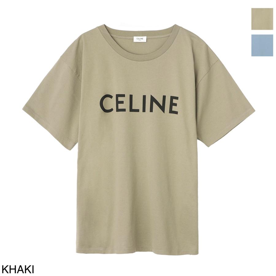 CELINE セリーヌ クルーネック Tシャツ メンズ 2x681-671q-02kc CELINE セリーヌ クルーネック Tシャツ メンズ 2x681-671q-02kc