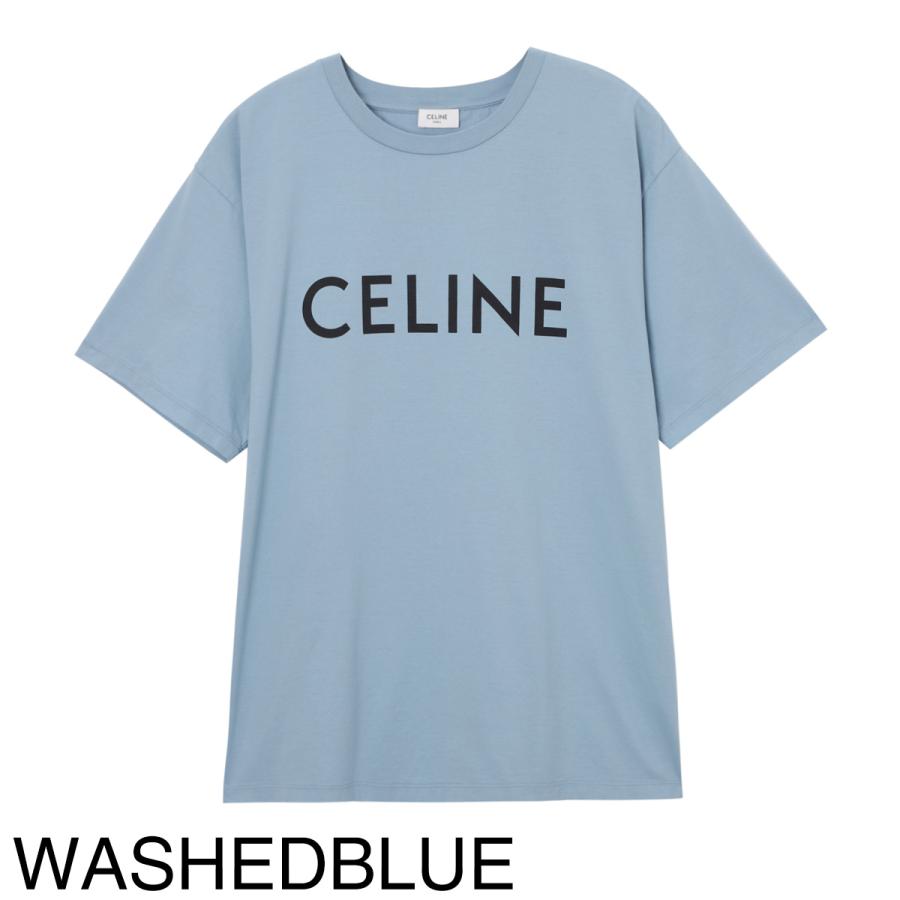 CELINE セリーヌ クルーネック Tシャツ メンズ 2x681-671q-02kc CELINE セリーヌ クルーネック Tシャツ メンズ 2x681-671q-02kc
