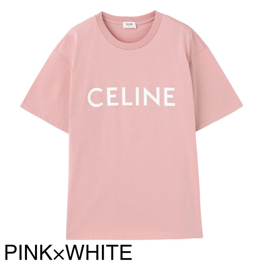 CELINE セリーヌ クルーネックTシャツ レディース 2x764-671q CELINE セリーヌ クルーネックTシャツ レディース 2x764-671q