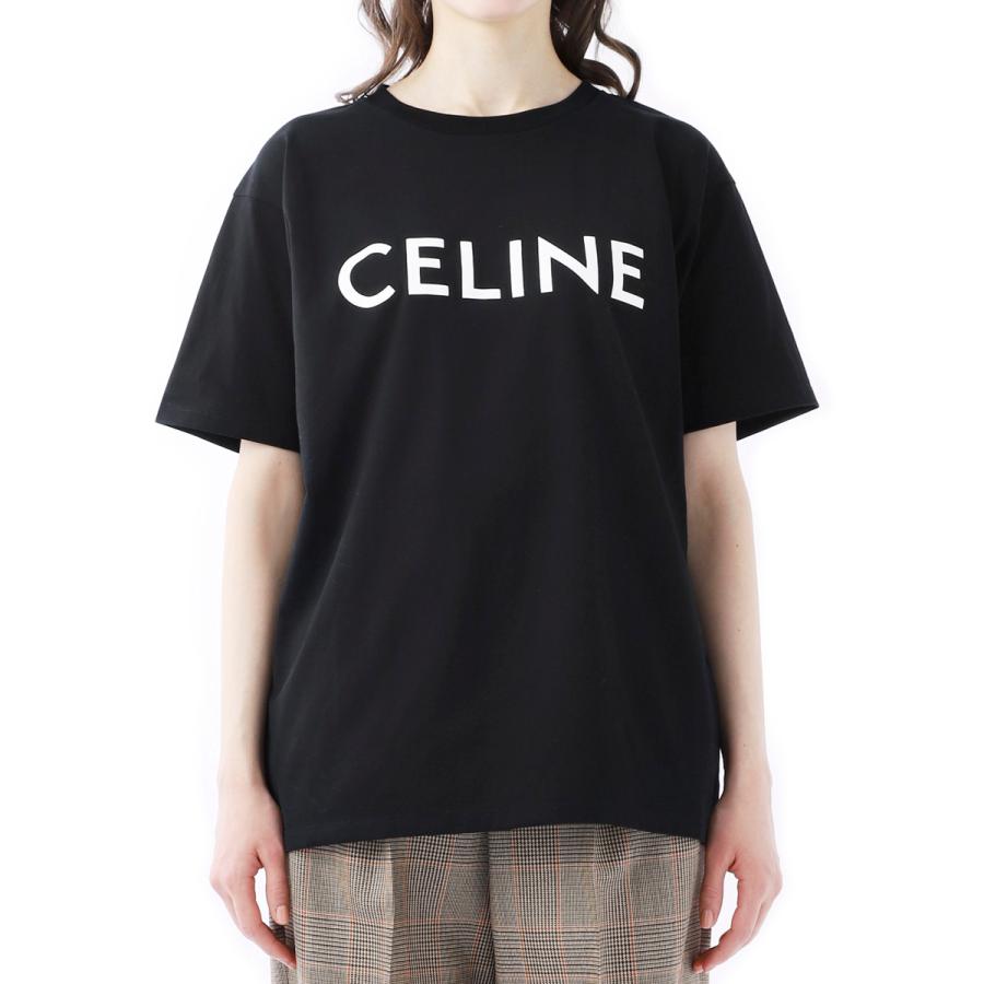 CELINE セリーヌ クルーネックTシャツ レディース 2x764-671q CELINE セリーヌ クルーネックTシャツ レディース 2x764-671q