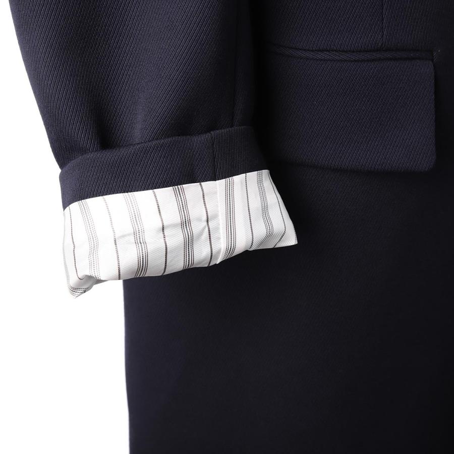 メゾンマルジェラ Maison Margiela ノーカラー コート ブルー メンズ S30aa0162 S 524 30aa0162 モダンブルーyahoo 店 通販 Yahoo ショッピング