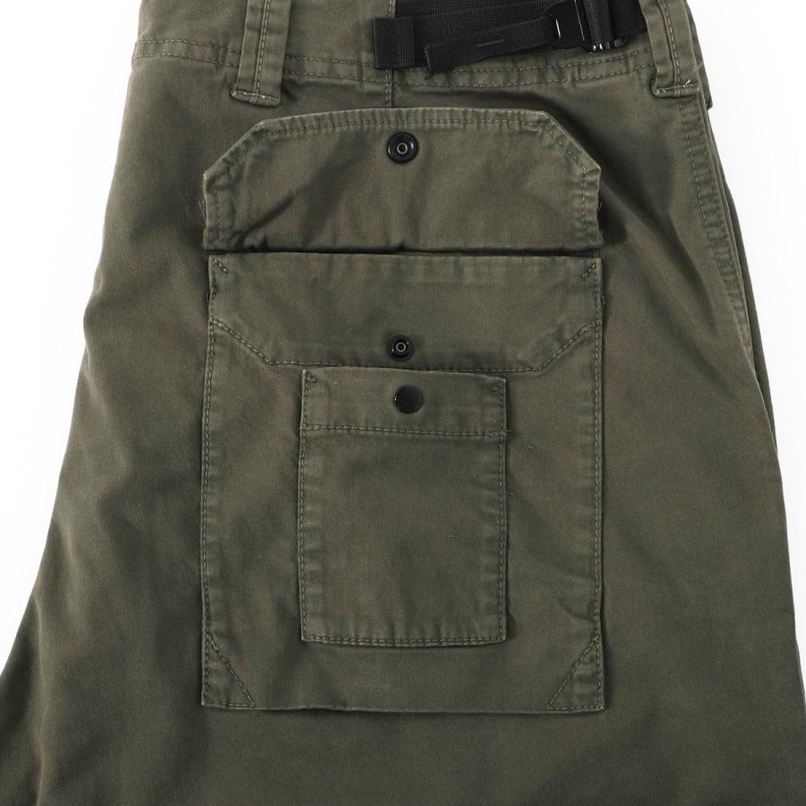 ストーンアイランド STONE ISLAND カーゴパンツ 3100010 ORGANIC COTTON STRETCH BROKEN TWILL 'OLD' EFFECT グリーン メンズの画像