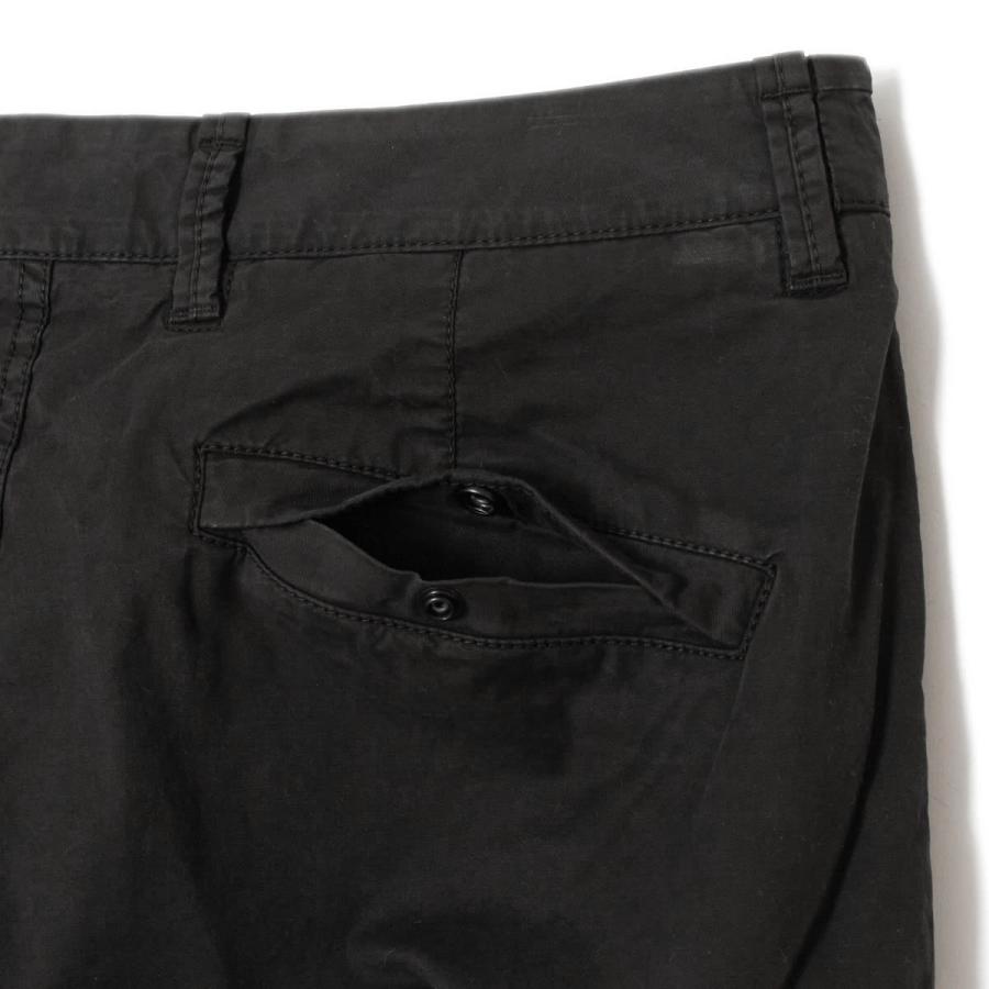 ストーンアイランド STONE ISLAND カーゴパンツ 3100032 STRETCH ORGANIC COTTON TWILL ブラック メンズの画像