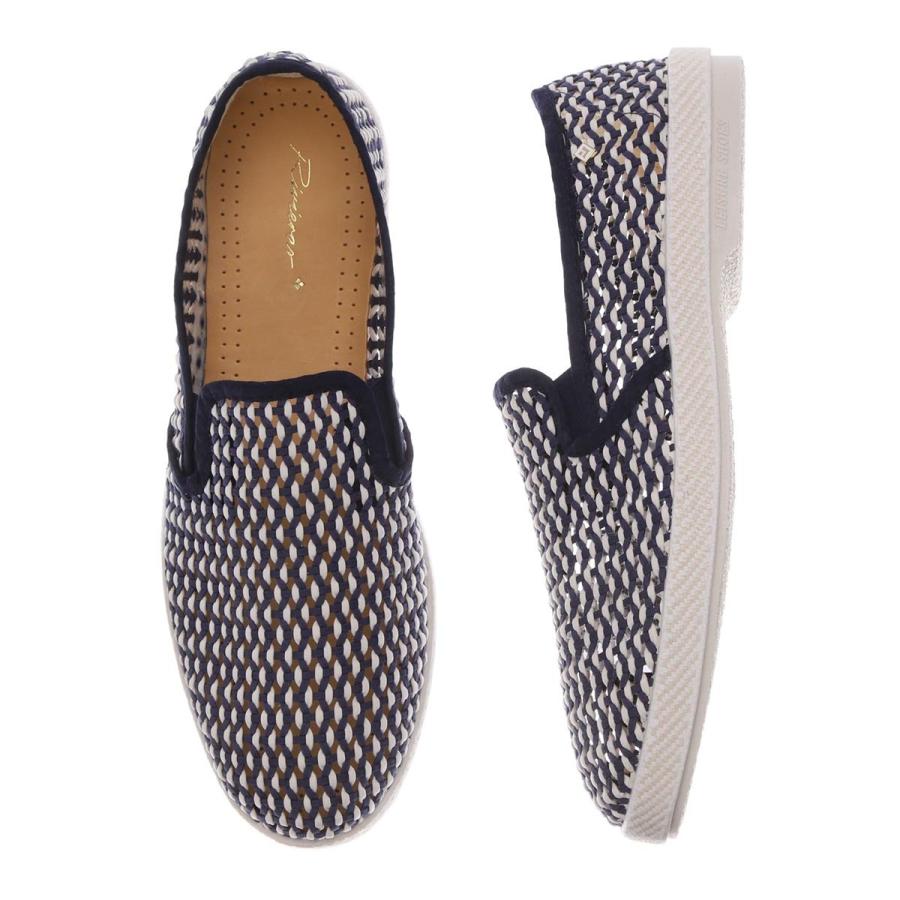 ファッションデザイナー Rivieras 訳あり アウトレット 3133 Emilio メンズ ブルー Napoles スリッポン Rivieras リヴィエラ シューズ Www Rankinengineering Com