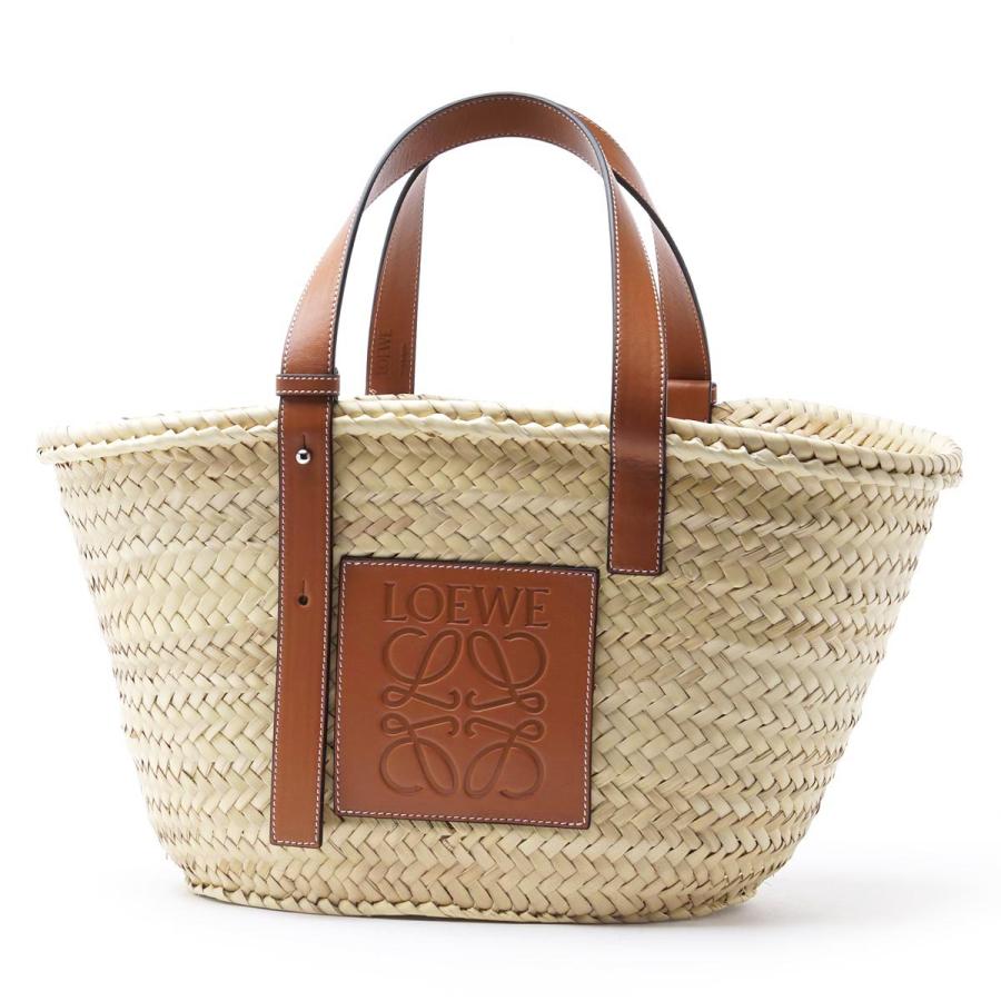 【最終値下】（美品）LOEWE(ロエベ)ミニトートバッグ ハラコ LOEWE（ロエベ） バッグ LOEWE CESTA DE PALMA RAFFIA トートバッグ
