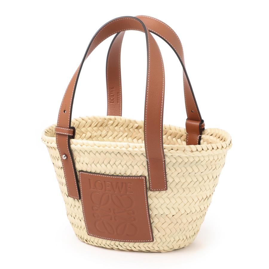 ロエベ バッグ LOEWE バスケット CESTA DE PALMA RAFFIA トートバッグ ベージュ レディース 32702-s93-2435の画像