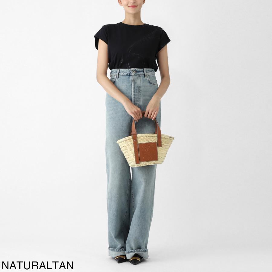 ロエベ バッグ LOEWE バスケット CESTA DE PALMA RAFFIA トートバッグ ベージュ レディース 32702-s93-2435の画像