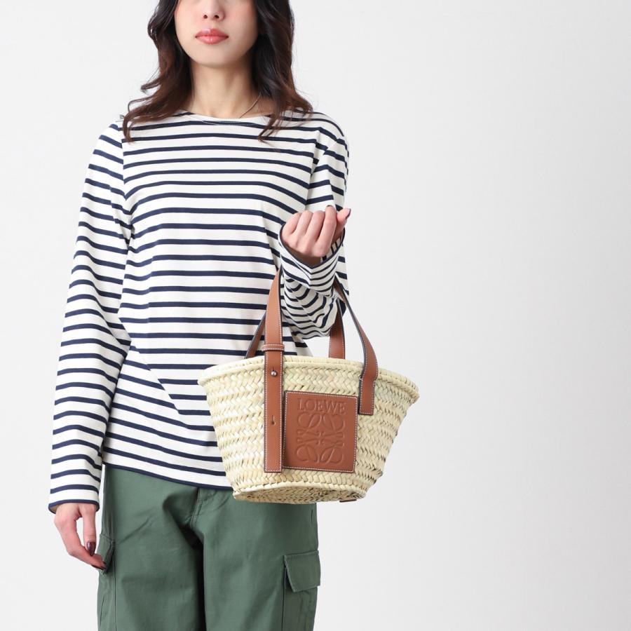 ロエベ バッグ LOEWE バスケット CESTA DE PALMA RAFFIA トートバッグ ベージュ レディース 32702-s93-2435の画像