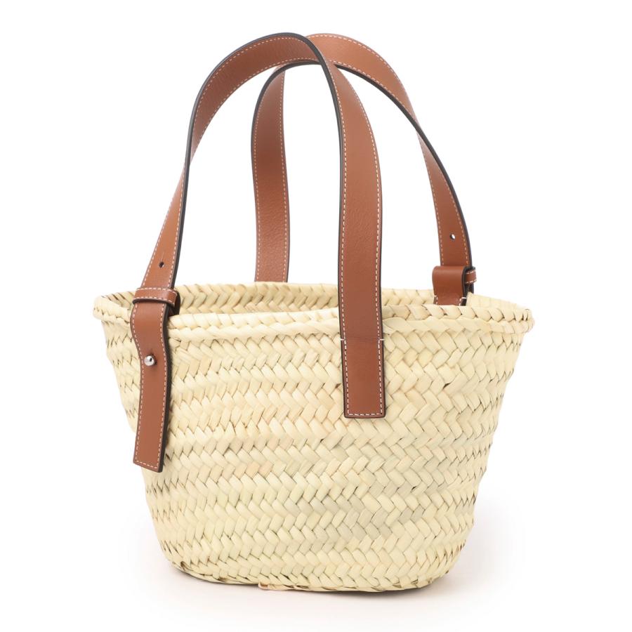 ロエベ バッグ LOEWE バスケット CESTA DE PALMA RAFFIA トートバッグ ベージュ レディース 32702-s93-2435の画像