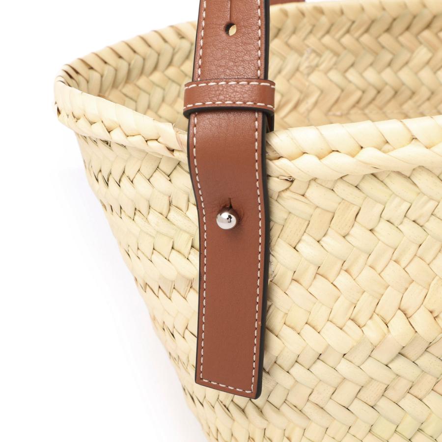 ロエベ バッグ LOEWE バスケット CESTA DE PALMA RAFFIA トートバッグ ベージュ レディース 32702-s93-2435の画像