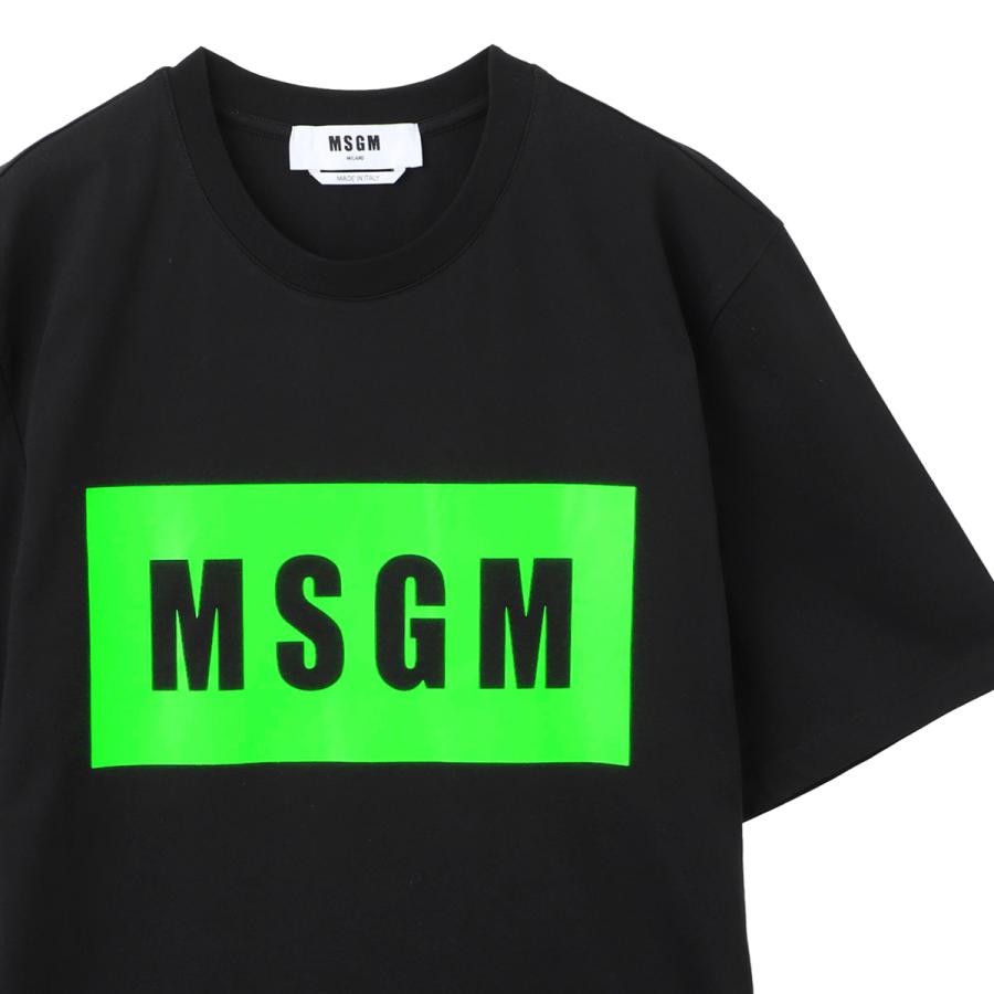 MSGM エムエスジーエム Tシャツ ブラック 黒 デッドストック Sサイズ MSGM エムエスジーエム Tシャツ ブラック 黒 デッドストック S