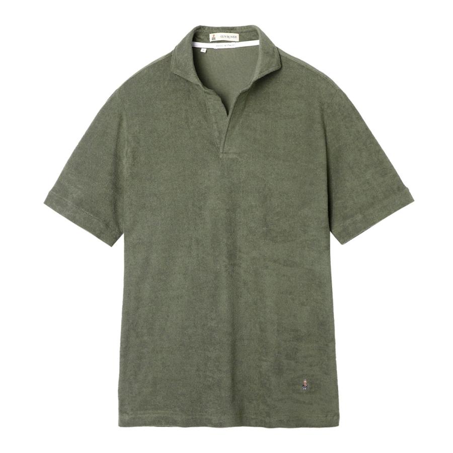 GUY ROVER ギローバー 半袖ポロシャツ JERSEY スキッパー