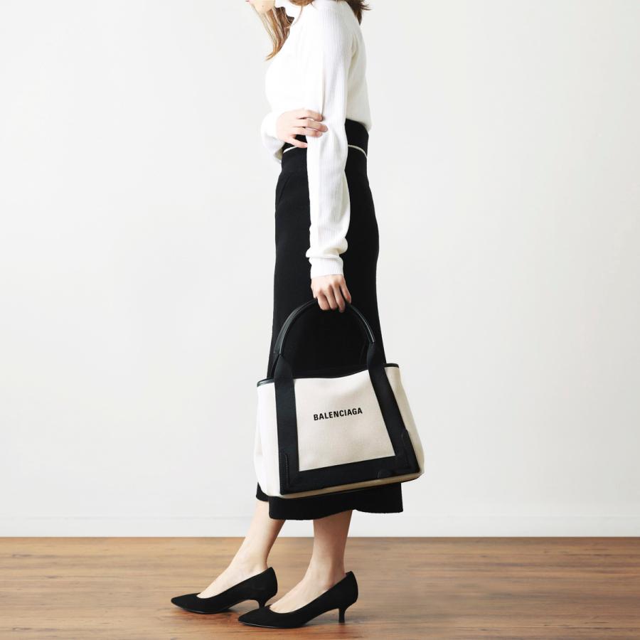 BALENCIAGA NAVY CABAS S トートバッグ | www.jarussi.com.br