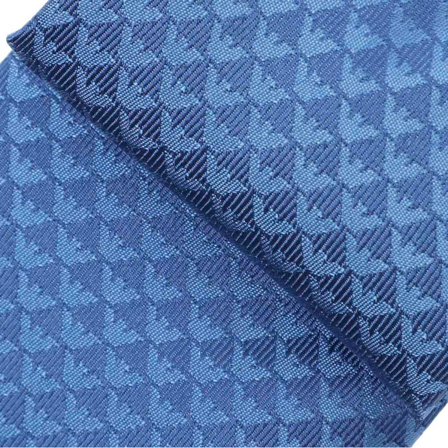 【新品タグ付き】エンポリオアルマーニ ネクタイ メンズ ドット 光沢 ブルー 新品タグ付き】エンポリオアルマーニ ネクタイ メンズ ドット 光沢 ブルー