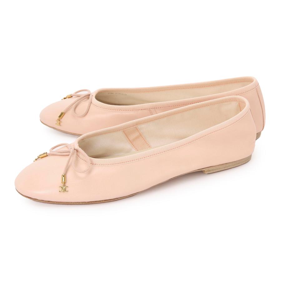 セリーヌ CELINE パンプス BALLERINES 大きいサイズあり ピンク 