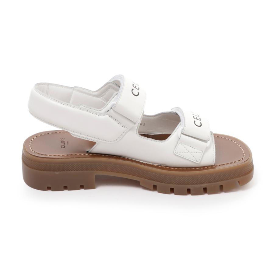 CELINE（セリーヌ） サンダル CELINE LEO ホワイト レディース 34566