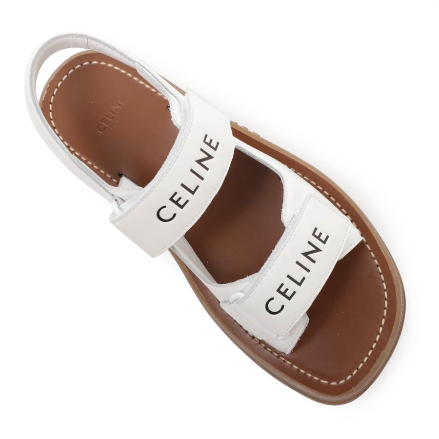 CELINE（セリーヌ） サンダル CELINE LEO ホワイト レディース 34566