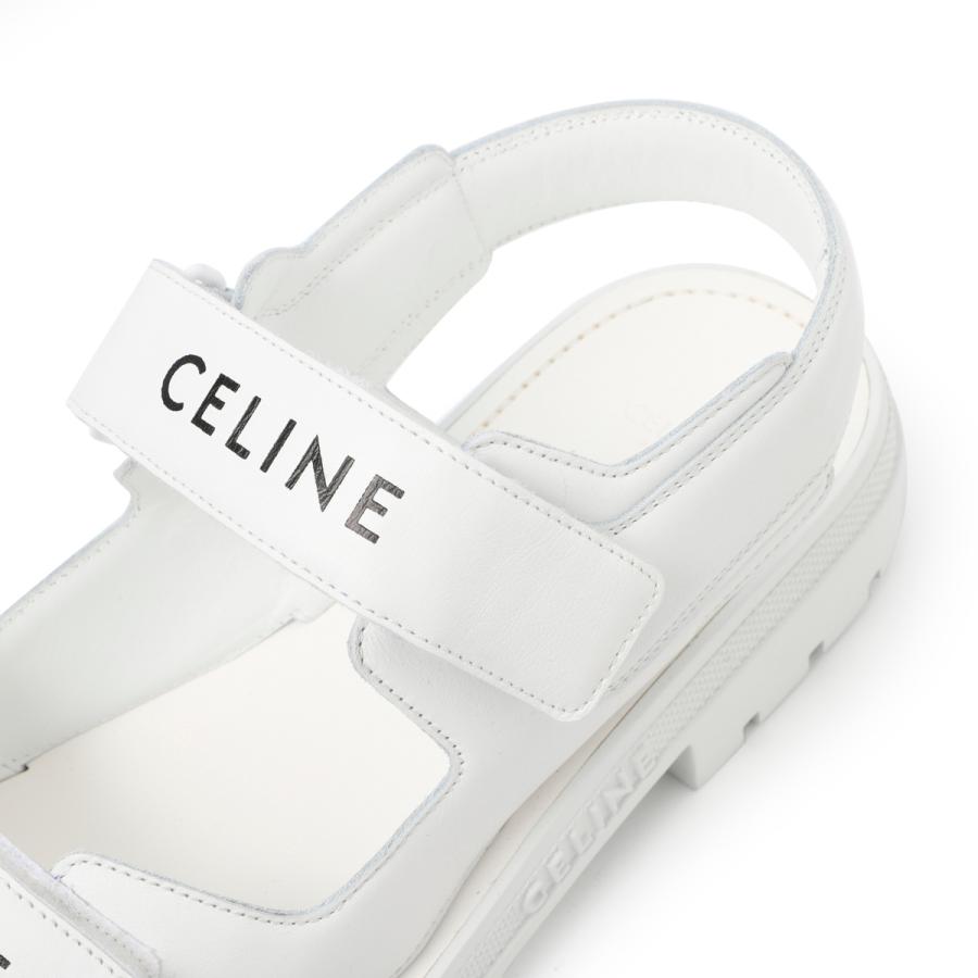 CELINE セリーヌ サンダル LEO 大きいサイズあり ホワイト CELINE セリーヌ サンダル LEO 大きいサイズあり ホワイト