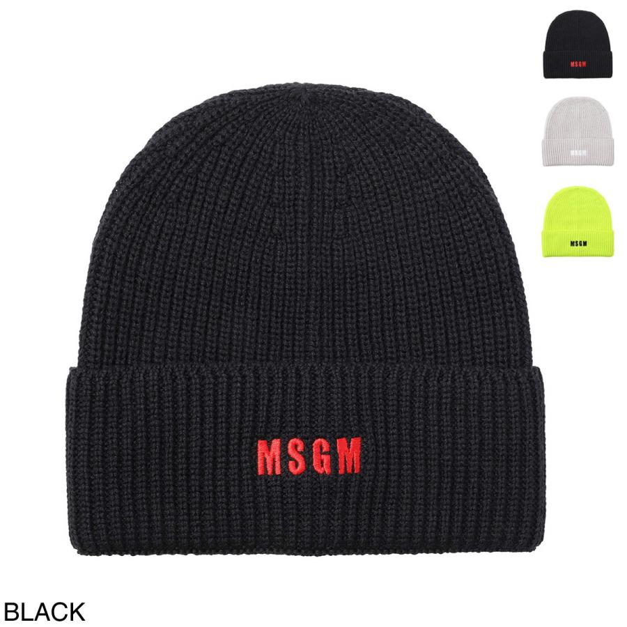 MSGM エムエスジーエム ニットキャップ ビーニー メンズ 3540ml06 