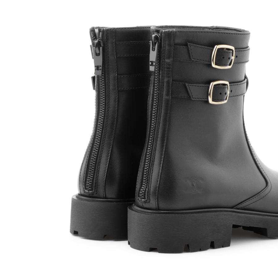 CELINE（セリーヌ） アンクルブーツ MARGARET DOUBLE BUCKLE ZIPPED