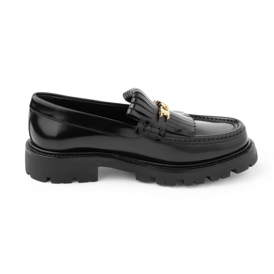 CELINE セリーヌ ローファー MARGARET CHUNKY LOAFER FRINGES&TRIOMPHE 
