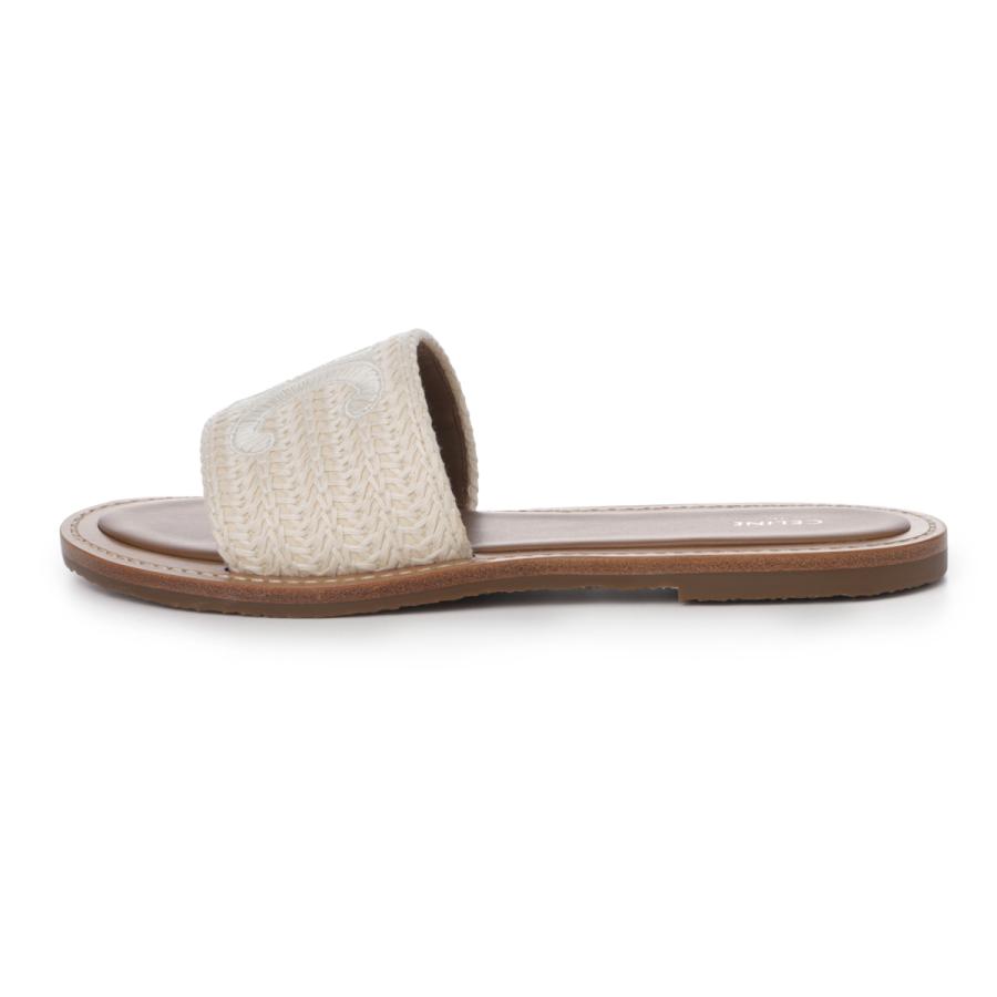 CELINE（セリーヌ） フラットミュール TRIOMPHE MULE 15 大きいサイズ