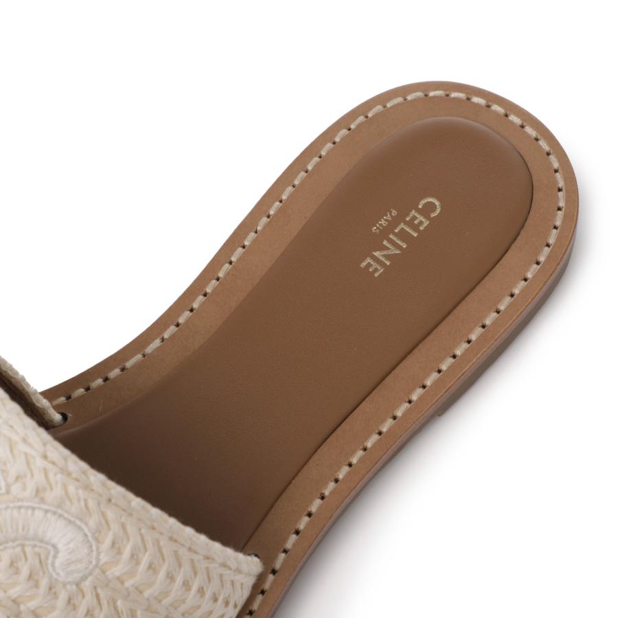 CELINE（セリーヌ） フラットミュール TRIOMPHE MULE 15 大きいサイズ