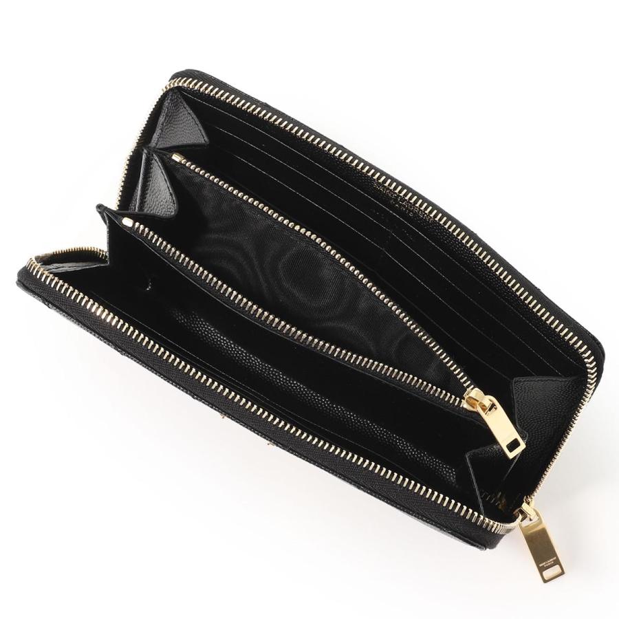 SAINT LAURENT サンローラン ラウンドファスナー 長財布 小銭入れ付き