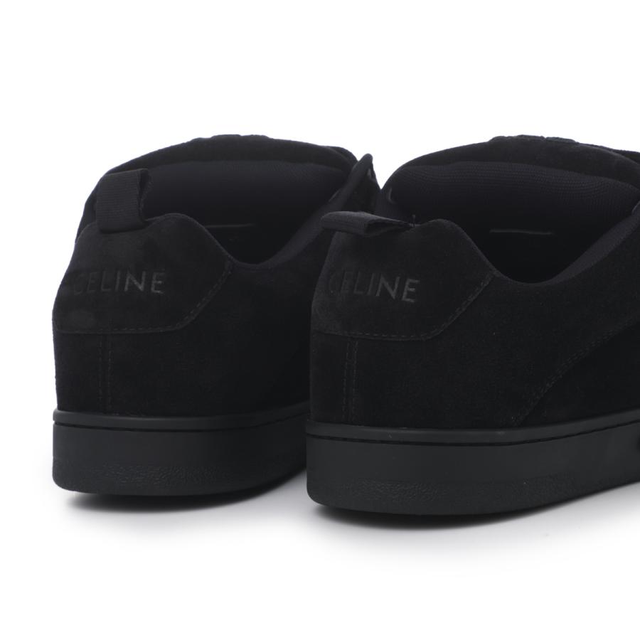 セリーヌ CELINE スニーカー HUNTINGTON LOW LACE-UP SNEAKER 大きいサイズあり ブラック メンズ 36101-4976c-38noの画像