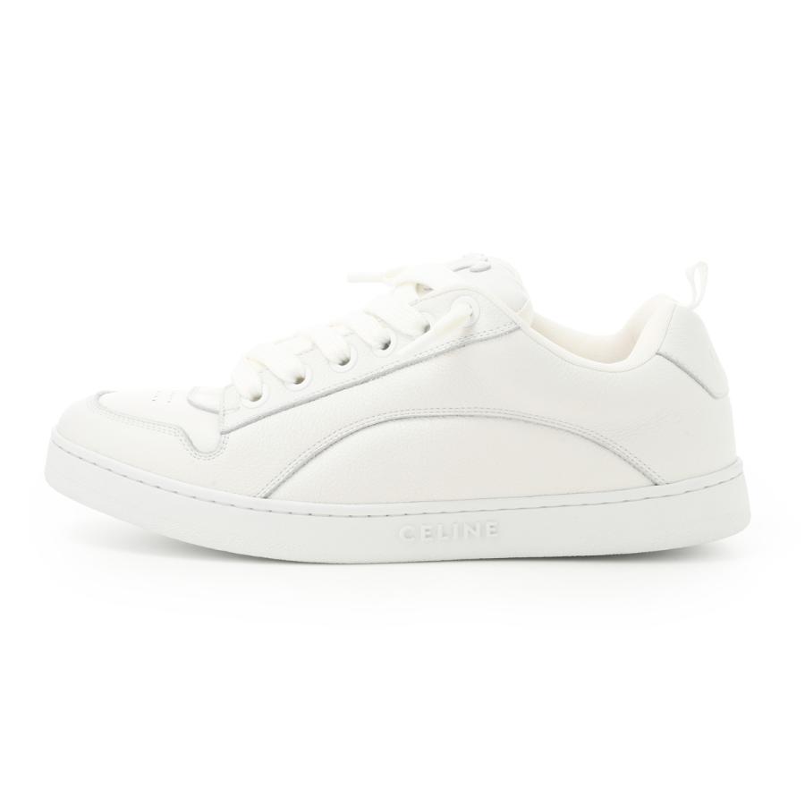 セリーヌ CELINE スニーカー HUNTINGTON LOW LACE-UP SNEAKER 大きいサイズあり ホワイト メンズ 36101-5089c-01opの画像
