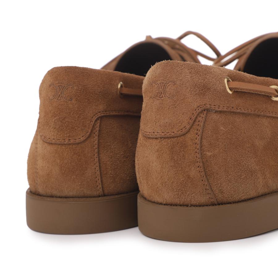 セリーヌ CELINE デッキシューズ BOAT SHOE 15 ボートシューズ 大きいサイズあり ブラウン メンズ 36358-5122c-19dtの画像