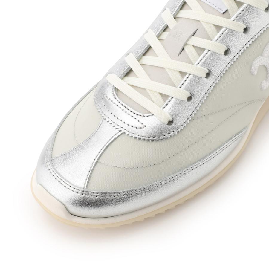 セリーヌ CELINE スニーカー CELINE RACER LOW TOP SNEAKER レーサー 大きいサイズあり グレー レディース 36436-5321c-ghe0の画像