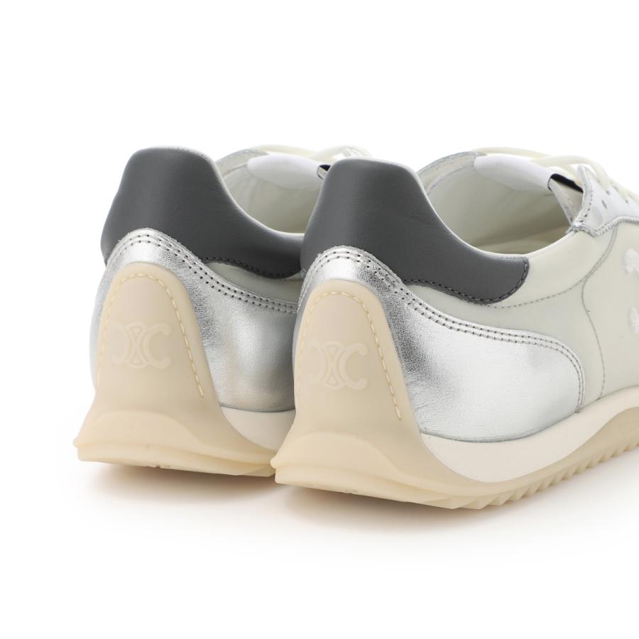 セリーヌ CELINE スニーカー CELINE RACER LOW TOP SNEAKER レーサー 大きいサイズあり グレー レディース 36436-5321c-ghe0の画像
