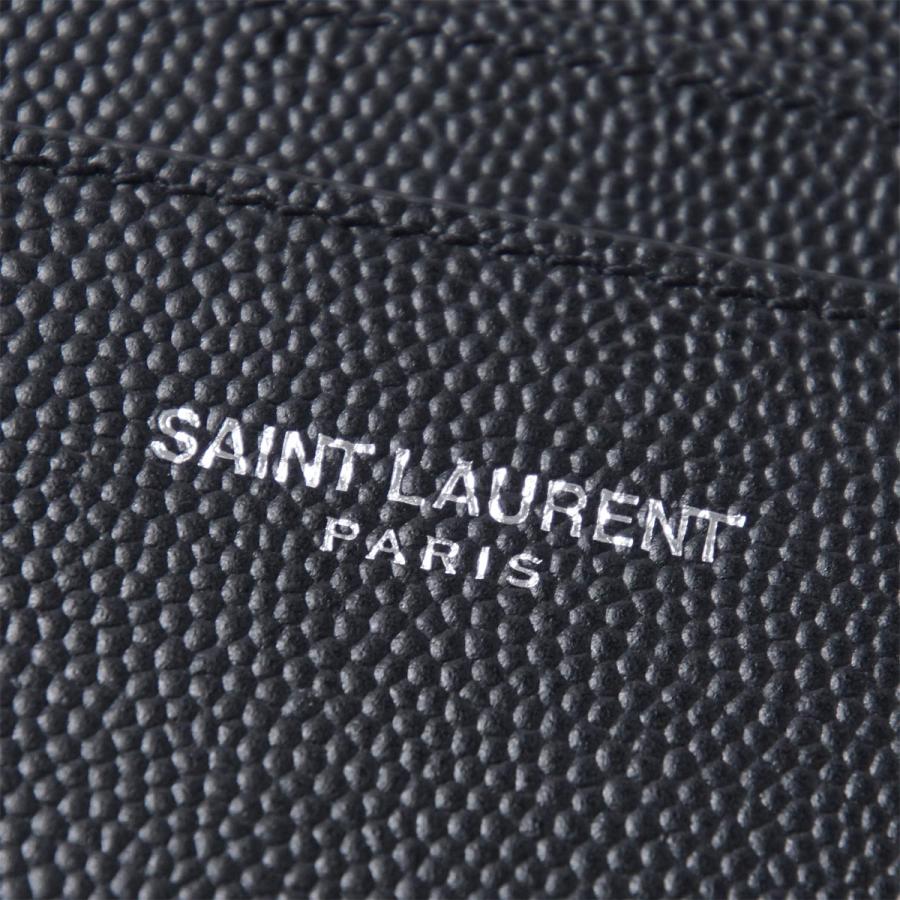 サンローラン SAINT LAURENT カードケース ブラック メンズ 375946