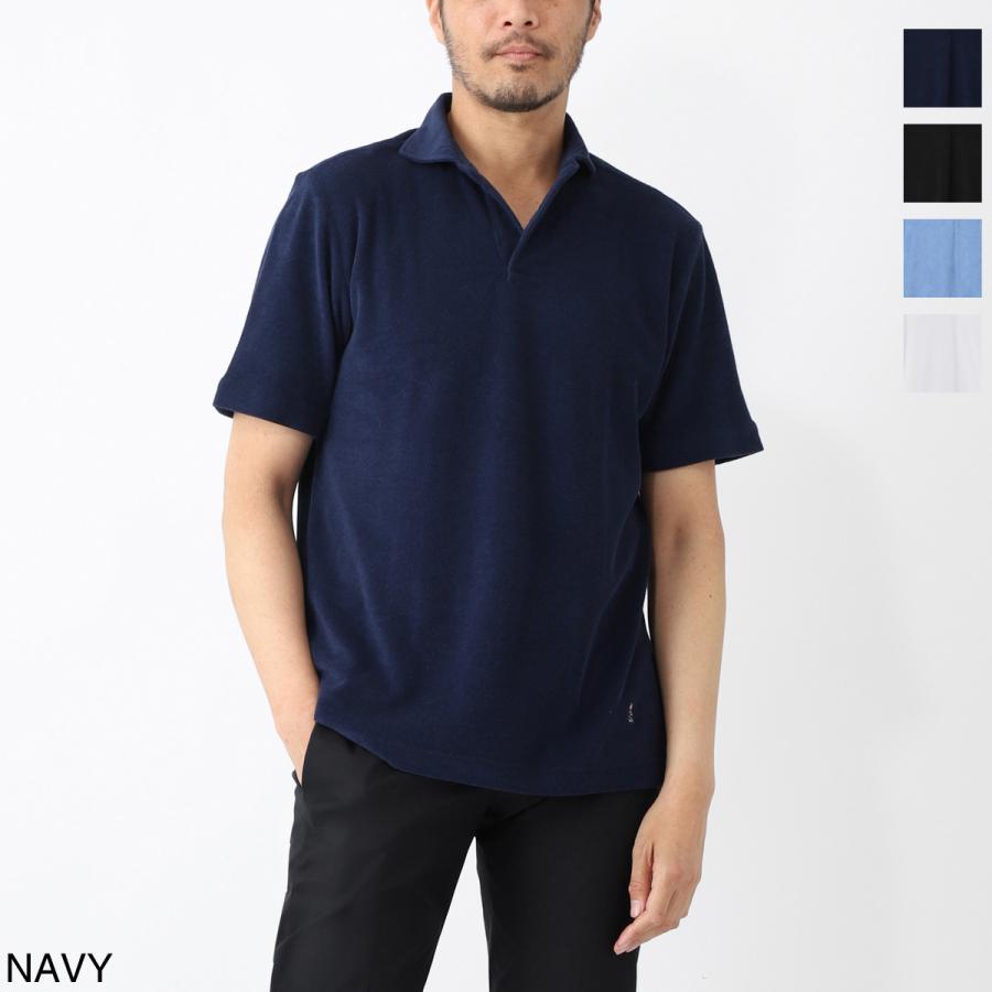 GUY ROVER（ギローバー） 半袖ポロシャツ JERSEY スキッパーポロシャツ