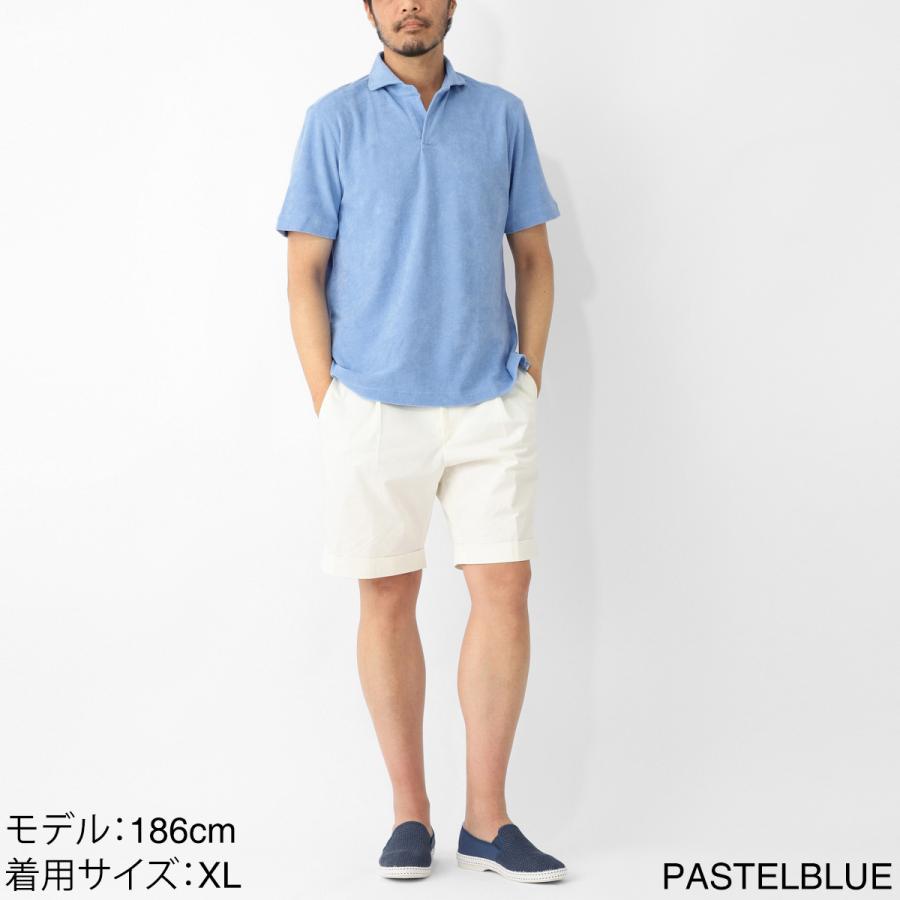 GUY ROVER（ギローバー） 半袖ポロシャツ JERSEY スキッパーポロシャツ