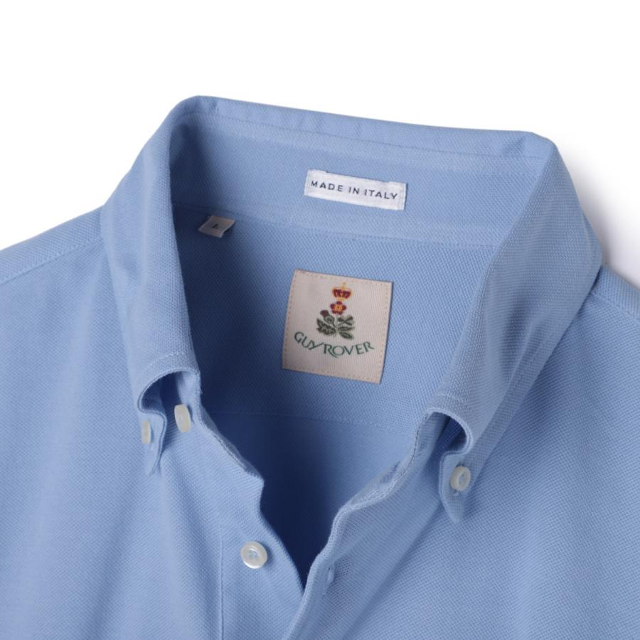 GUY ROVER（ギローバー） 半袖ポロシャツ JERSEY ボタンダウン