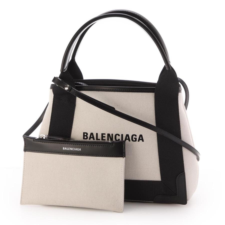 BALENCIAGA（バレンシアガ） トートバッグ 2WAY NAVY CABAS XS