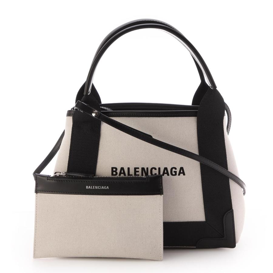 BALENCIAGA（バレンシアガ） トートバッグ 2WAY NAVY CABAS XS