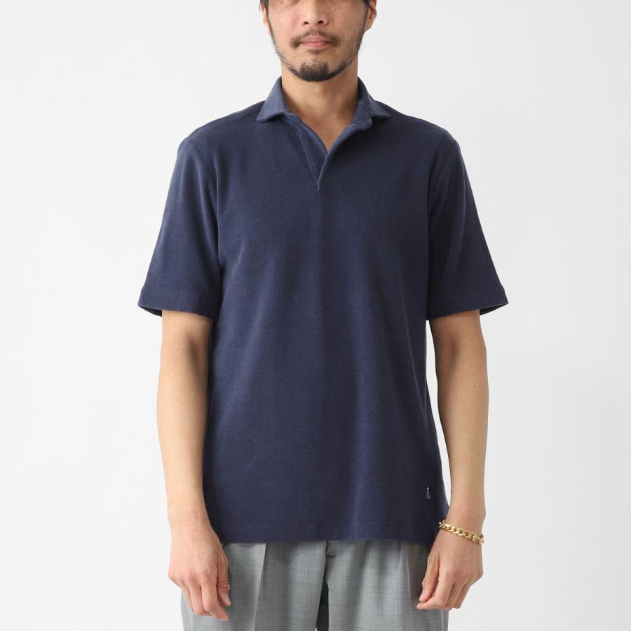 ギローバー GUY ROVER 半袖ポロシャツ JERSEY スキッパーポロシャツ メンズ 3950pc221-561501-5_1