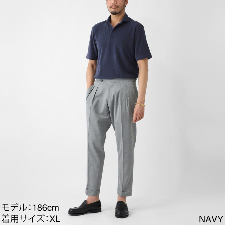 ギローバー GUY ROVER 半袖ポロシャツ JERSEY スキッパーポロシャツ メンズ 3950pc221-561501-5_3